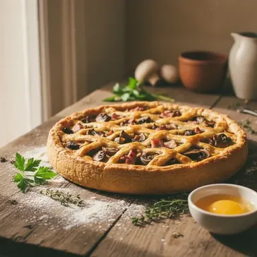 Tarta z szynk i pieczarkami: Przepis, warianty i sekrety idealnego smaku